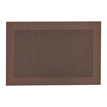 Imagem de Mimo Style Lugar Americano Classic na Cor Marrom 45x30 Para Mesa, Cozinha e Sala de Jantar