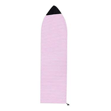 Imagem de Capa protetora para de prancha de surf Bolsa de armazenamento de prancha de surf para prancha de stand-up paddle, 200cm x 50cm Rosa