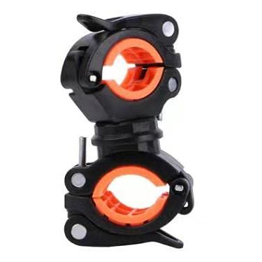 Imagem de Luminária de LED para bicicleta com moldura giratória e clipe para lanterna