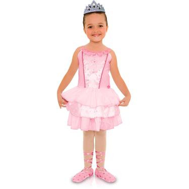 Imagem de Fantasia Infantil Barbie Quero ser Bailarina - Sulamericana