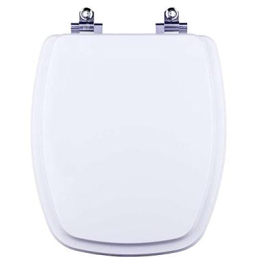 Imagem de Assento Sanitario Fechamento Lento Laguna Branco Para Louça Hervy