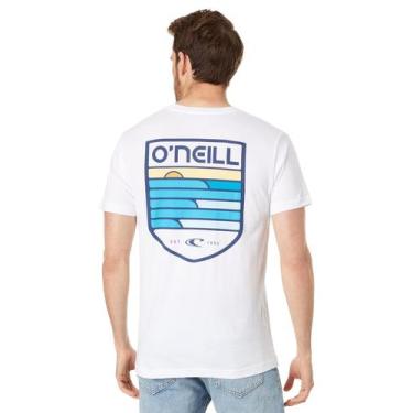 Imagem de Camiseta O'neill Crested Graphic Para Homens Em Branco, Tama