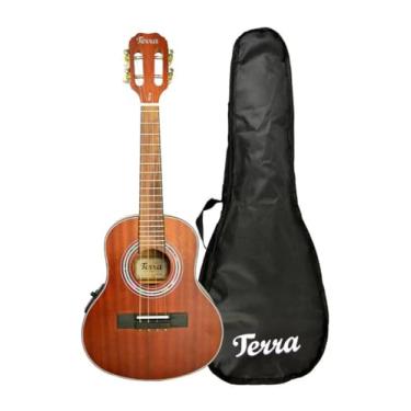 Imagem de Tagima, Cavaquinho Terra Elétrico Fosco Com Capa TCV02 MH Cavaco