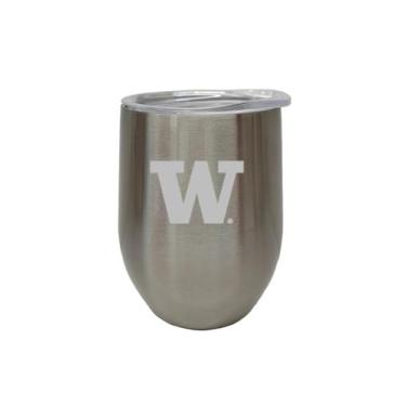 Imagem de Sunkiss Unlimited Copo de vinho/Pilsner de aço inoxidável com logotipo a laser NCAA (Washington Huskies)