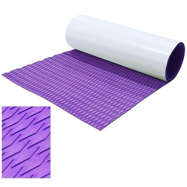 Imagem de Almofada de tração para prancha de surfe, 80 cm x 55 cm, tapete de espuma vinílica acetinada com adesivo, folha antiderrapante de EVA para barco, prancha de surfe, skimboard, SUP, caiaque, degrau de piscina, iate