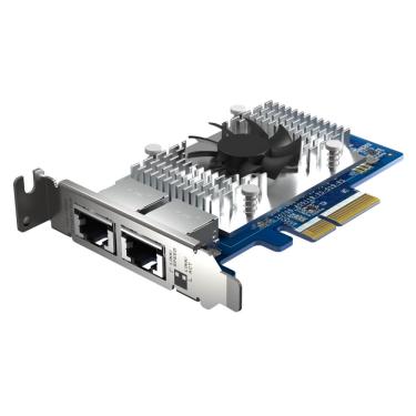 Imagem de Placa de Rede para Storage QNAP Controlador X710 2x Ethernet PCIe 3.0 x4 - QXG-10G2T-X710
