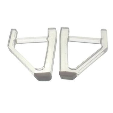 Imagem de Suporte horizontal de 2 peças, suporte de acrílico, suporte de armazenamento de substituição para PS5 Slim Console Game Accessories