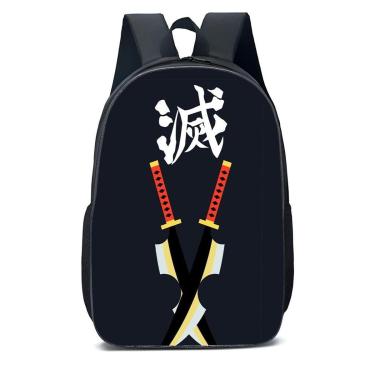 Imagem de Mochila Escolar Infanto Juvenil Anime Demon Slayer Novidades 0517-Unissex