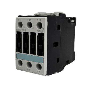 Imagem de Contator 3RT10 24Vcc – Siemens | 17A 3RT1025-1BB40 Tam. S0