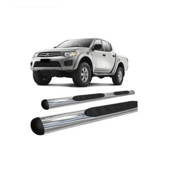 Imagem de Estribo L200 Triton Oval Oblongo Cromado - HOZZ