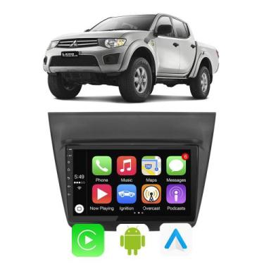 Imagem de Kit Central Multimidia Android Auto Pajero 2010 2011 2012 2013 2014 9 
