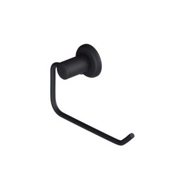 Imagem de Porta Papel Higiênico Black Preto Fosco Banheiro Civitt