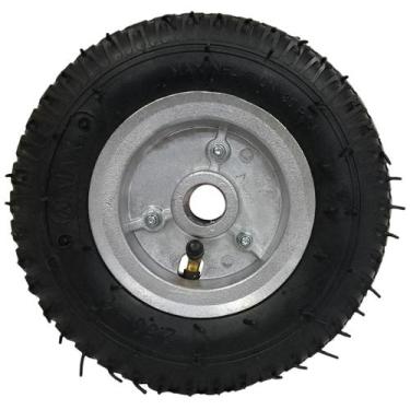 Imagem de Roda Com Pneu e Aro para Carga Carrinho Plataforma 250x4 - Ajax