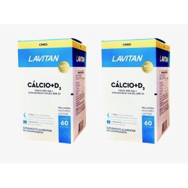 Imagem de Kit 2 Lavitan Cálcio + Vitamina D3 60 Cápsulas - Cimed