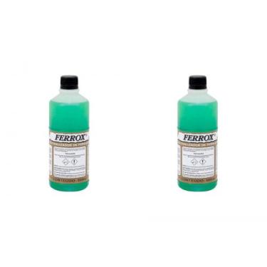 Imagem de Kit C/2 - Removedor Ferrugem Ferrox 500 Ml