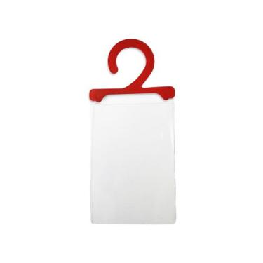 Imagem de Porta Crachá Tag Veicular Unidade - Fixpel, Vermelho, 100
