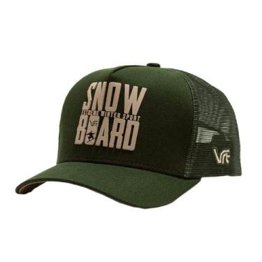Imagem de Boné VRT Verde Snowboard