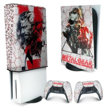 Imagem de Capa Anti Poeira e Skin Compatível PS5 - Metal Gear Solid - Pop Arte S