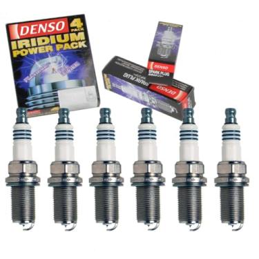 Imagem de 6 velas de ignição DENSO Iridium Power compatíveis com Toyota Camry 3.5L V6 2007-2016