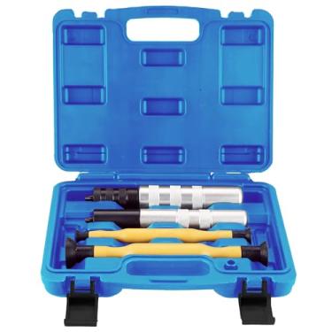 Imagem de ATPEAM Kit de 2 tamanhos para compressor de mola de válvula, kit de ferramentas de remoção e instalador de válvula e conjunto de ferramentas de polimento de válvula de aperto duplo 1,5 cm 13/16" 1-1/8" 1-3/8" 1-3/8"