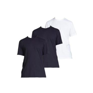 Imagem de Kit com 3 Camisetas Masculina Hering 299, M