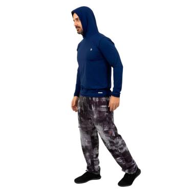 Imagem de Calça Esportiva Masculina Fishing Co. Fator Proteção Solar UV50+ Grafite Pesca