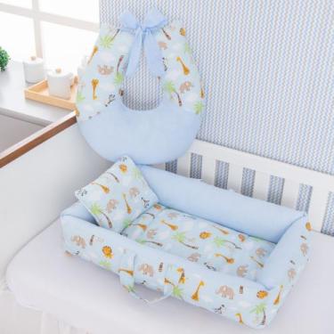 Imagem de Ninho De Bebê Redutor De Berço + Amamentação - Varias Estampas - Criat