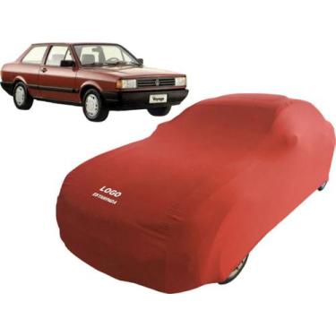 Imagem de Capa Para Proteger Pintura Carro Volkswagen Voyage Quadrado - Mz, Verm