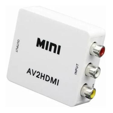 Imagem de Conversor Adaptador Av Vídeo Mini Hd