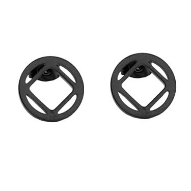 Imagem de NA Brinco Recuperação Sobriedade Presente Narcóticos Anônimos Joias, Small, Aço inoxidável Prata esterlina, n