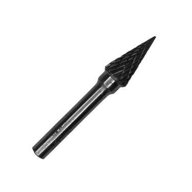 Imagem de Lima Rotativa Cônica 10mm Metal Duro Retifica Furadeira 1/4