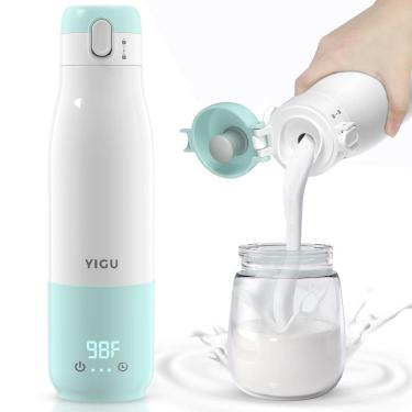 Imagem de Aquecedor de mamadeiras portátil YIGU 350mL de grande capacidade 55W de potência