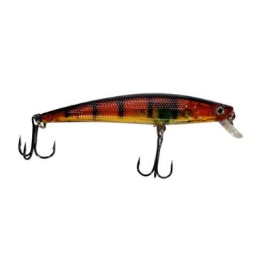 Imagem de Isca de Pesca Artificial Hengjia Meia Água 9cm 8gr Barbela Curta Plást
