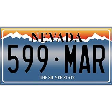 Imagem de OPO 10 - USA car License Plate Nevada - Metal Replica 12×6in Standard Size (ref 8089)