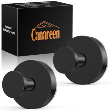 Imagem de Ganchos de ventosa para chuveiro: ganchos de toalha de aço inoxidável sem broca para parede de banheiro, cozinha, vidro, espelho, azulejo - suporte de guirlanda de ventosa para pendurar toalhas,