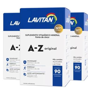 Imagem de KIT Multivitamínico Lavitan AZ Original Com 90 Comprimidos (3)