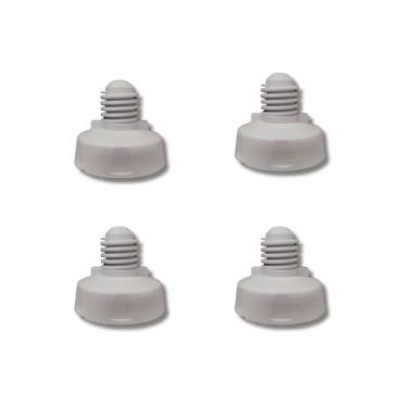 Imagem de Kit 4 Pé Nivelador Máquina Lavadora Electrolux 8kg A 16kg LT - Burdog