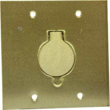 Imagem de Espelho Placa P/Piso Metal 4X4 1 Tomada Red Stamplac - VACOFER