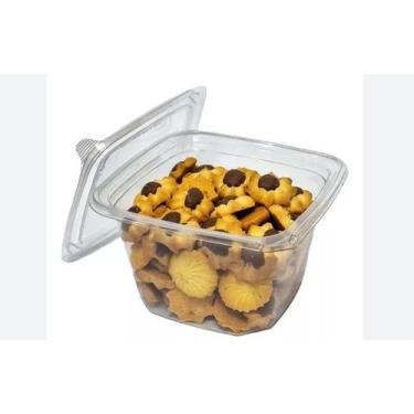Imagem de Embalagem Galvanotek G-734 750ml com Lacre  Pote Reforçado p/ Delivery