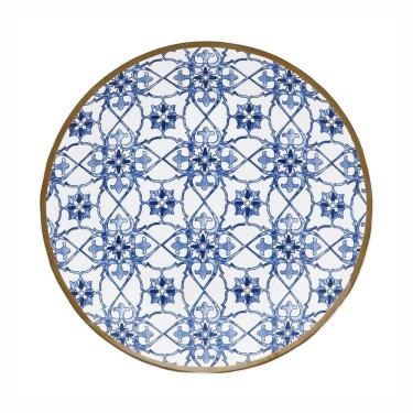 Imagem de Jogo De Pratos Fundos Em Porcelana Coup Com 6 Peças 21cm Oxford Lusitana