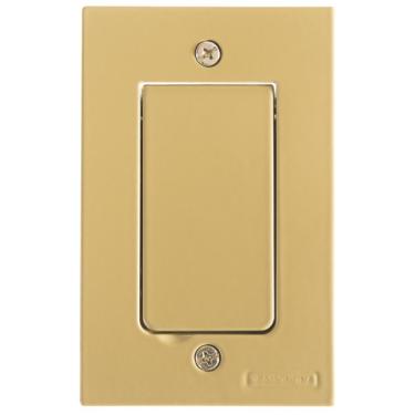 Imagem de Tampa 1 Posto 4x2 Para Piso Tramontina Modular Dourada