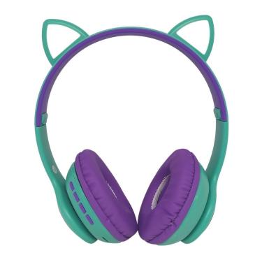 Imagem de Cat Ear Headphone Ct-66 Cor Verde