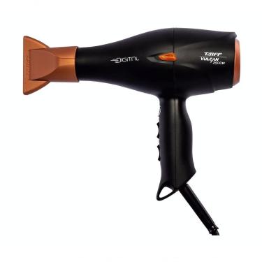 Imagem de Secador De Cabelo Taiff Vulcan Digital - 2500w - 220v - Preto E Marrom