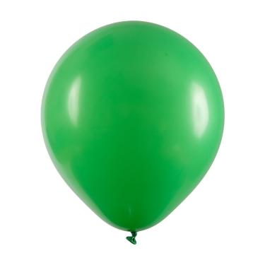 Imagem de Balão De Látex Verde Folha - 8 Polegadas - 50 Unidades