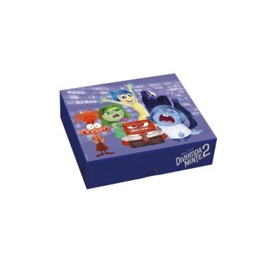 Imagem de Caixa Retângular Tampa Divertidamente M 24x20x5 - 01 Un