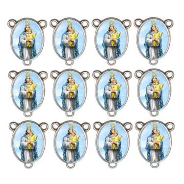 Imagem de 10 Entremeio Nossa senhora do Livramento Oval Montagem Terço