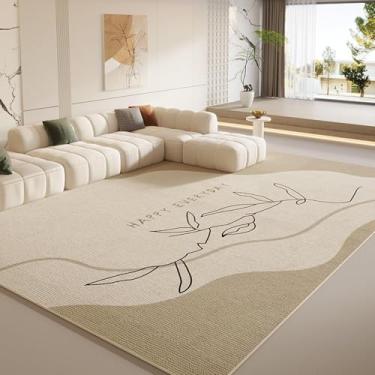 Imagem de Tapete europeu de luxo para sala de estar, quarto, tapete grande para áreas internas e externas, tapete tatame antiderrapante (80 cm x 120 cm/GHL-3)