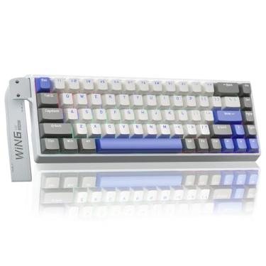 Imagem de AULA Win68 He Max - Teclado Para Jogos Com Efeito Hall E Interruptor Magnético, Modo De Disparo Rápido Atuação Ajustável, Taxa Pesquisa 8 Khz, Retroiluminação Rgb, Fio, Mecânico, Design Compacto 60%