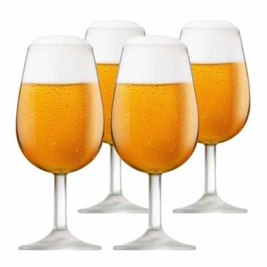 Imagem de Jogo de Taças de Vidro ISO Bourbon Para Degustação 210ml 4 Pcs Ruvolo