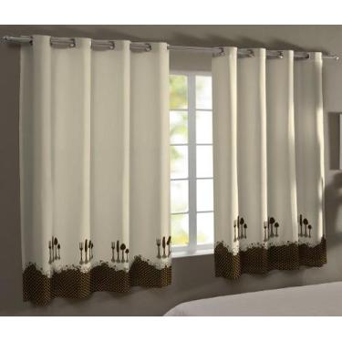 Imagem de Cortina De Cozinha Jade - Casa Artuz, Talher